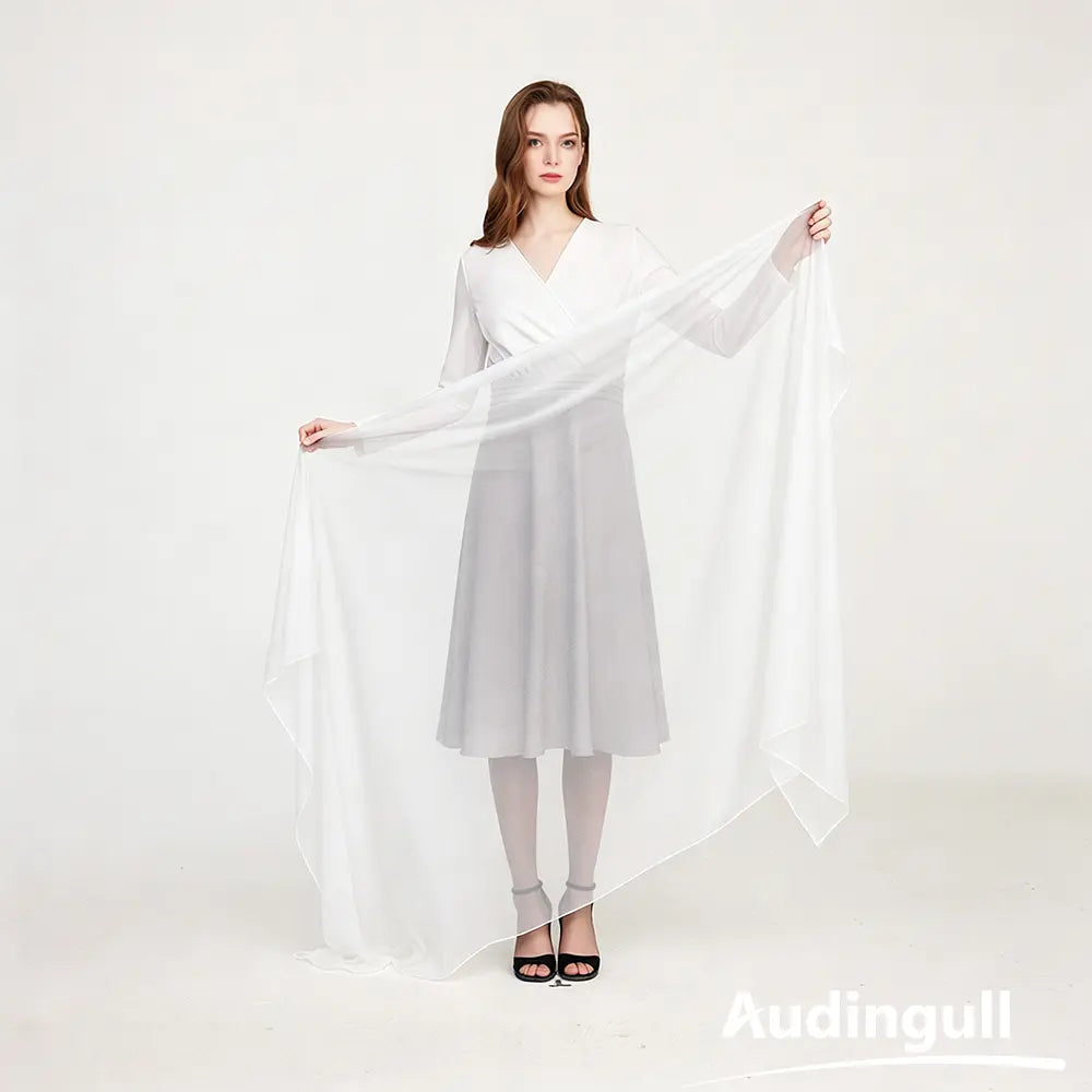 Audingull Lightweight 100% Mulberry Silk Scarf & Wrap