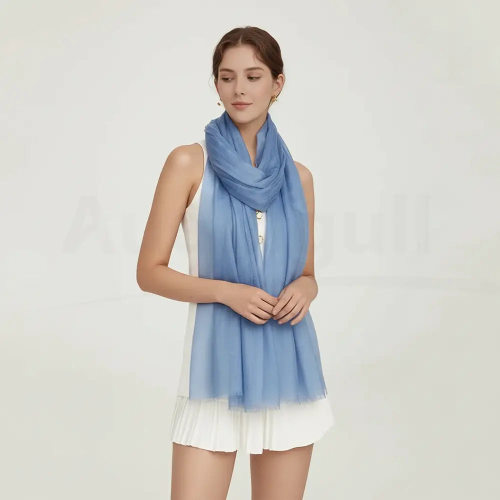 Audingull Soft Pure Cashmere Cloudweight Scarf Wrap