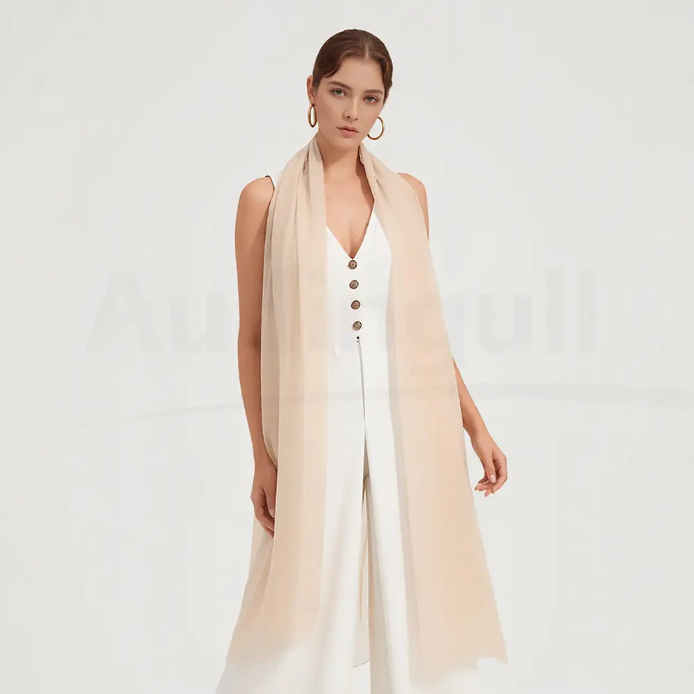 Audingull Soft Pure Cashmere Cloudweight Scarf Wrap