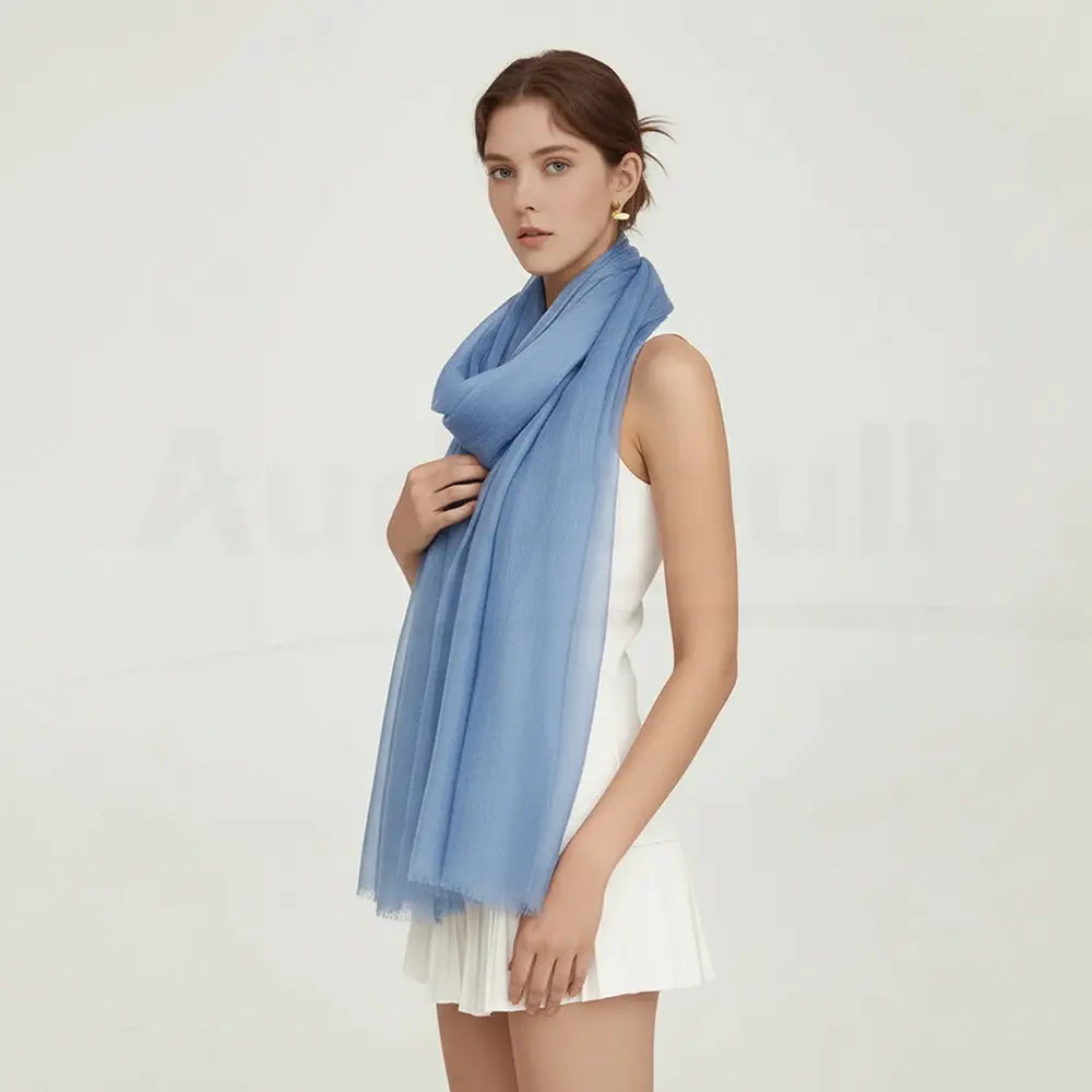 Audingull Soft Pure Cashmere Cloudweight Scarf Wrap