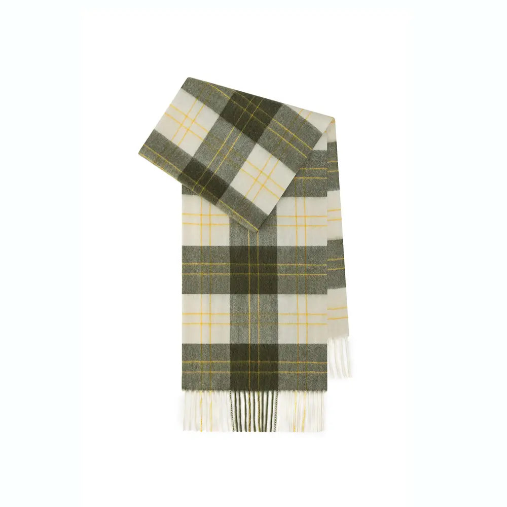 Audingull 100% Pure Wool Plaid Scarf